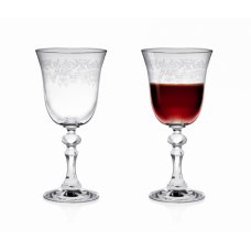 Κρυστάλλινο Ποτήρι Κόκκινου Κρασιού Krosno Deco (Σετ 6 Τεμαχίων)